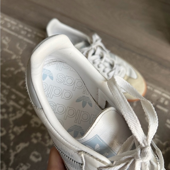 Adidas Samba White and Gum Sneakers - Picture 7 of 7